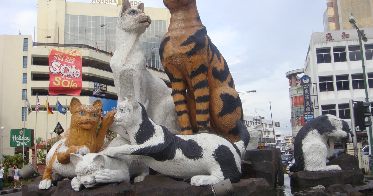 整座城都是猫!古晋,这座把猫宠上天的城市